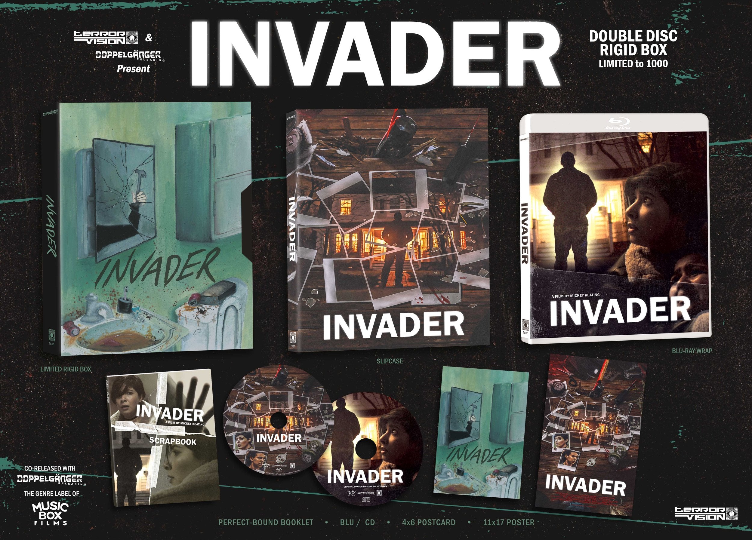INVADER [LIMITED EDITION] (TERROR VISION) (BLU-RAY+CD)