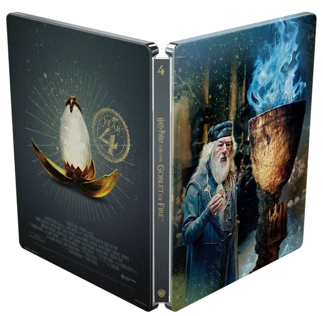 HARRY POTTER COLLECTION [25TH ANNIVERSARY STEELBOOK LIBRARY CASE] (WARNER BROTHERS) (4K UHD) (UK IMPORT)