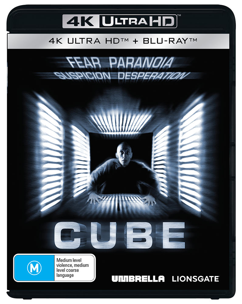 Cube (1997) – Umbrella Entertainment 4K UHD + Blu-ray