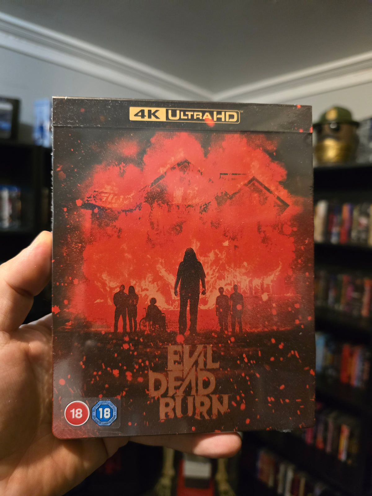 EVIL DEAD BURN [LIMITED EDITION STEELBOOK] (STUDIO CANAL) (4K UHD) (UK IMPORT)