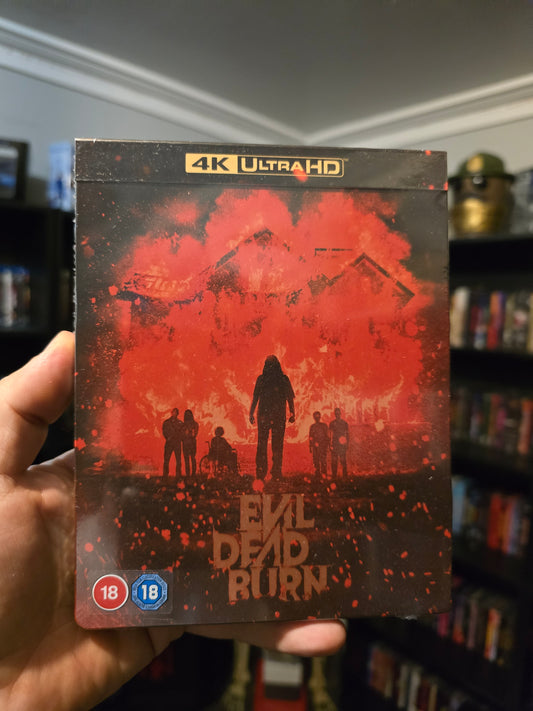 EVIL DEAD BURN [LIMITED EDITION STEELBOOK] (STUDIO CANAL) (4K UHD) (UK IMPORT)