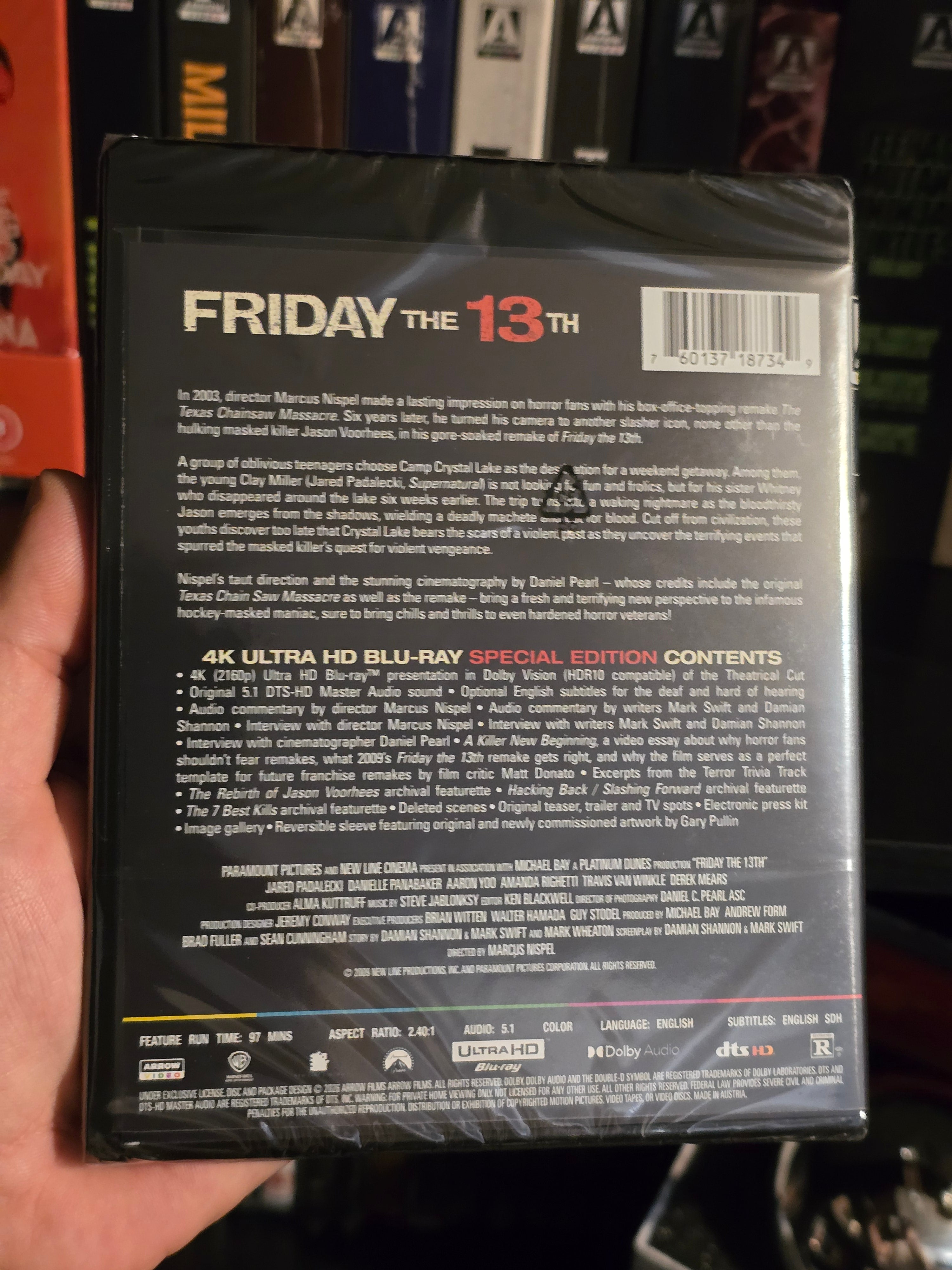 Friday the 13th [2009] (Arrow Video) (4K UHD)