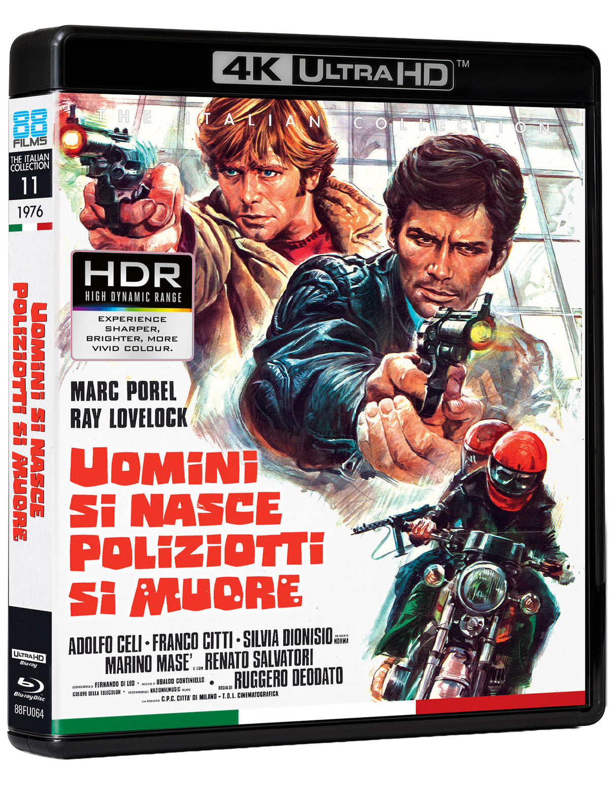 Live Like a Cop, Die Like a Man – 88 Films 4K UHD + Blu-ray