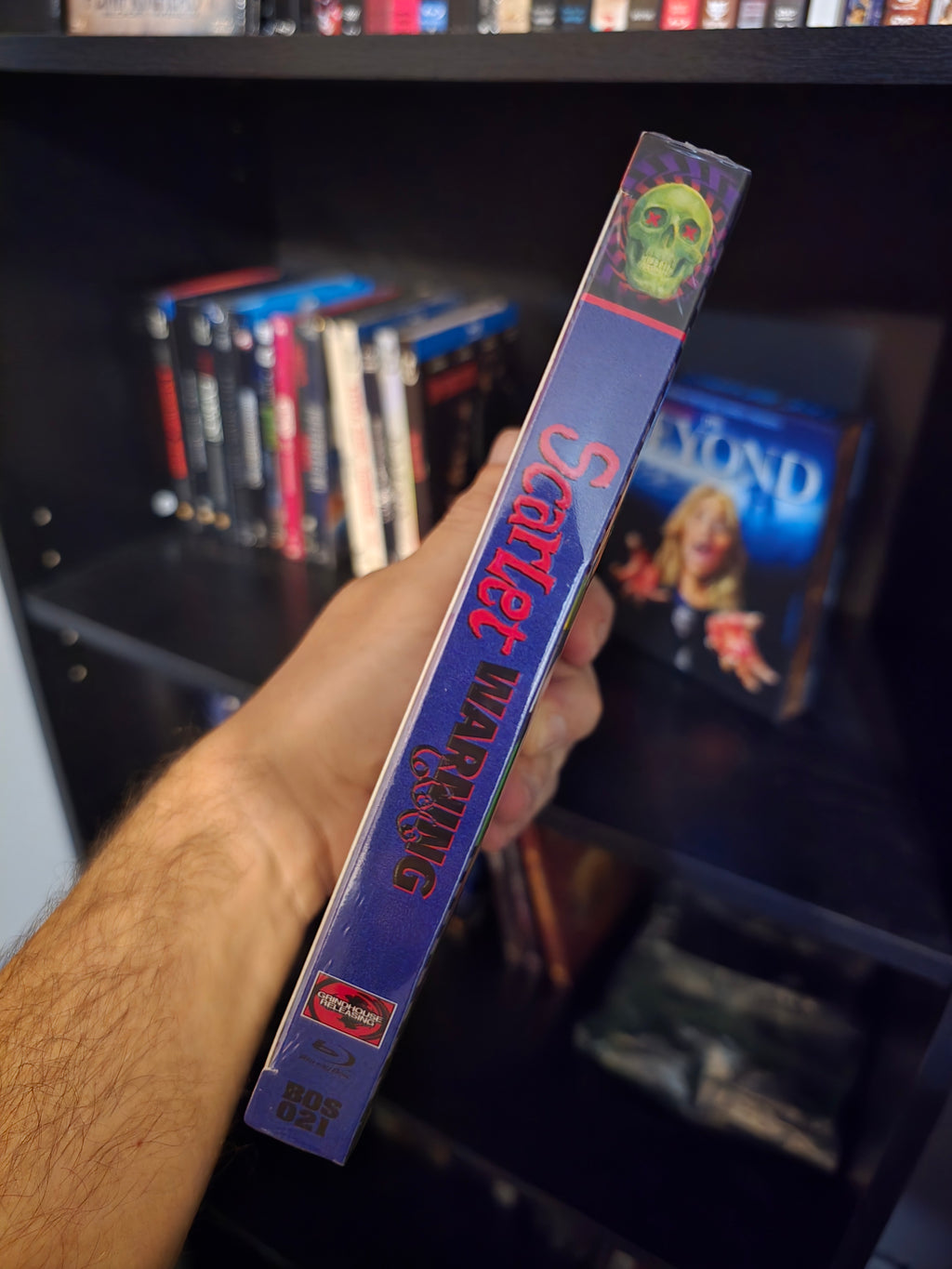 PALMER ROCKEY'S SCARLET WARNING 666 [3-DISC LIMITED EDITION] (GRINDHOUSE RELEASING) (BLU-RAY/CD w/SLIPCOVER)