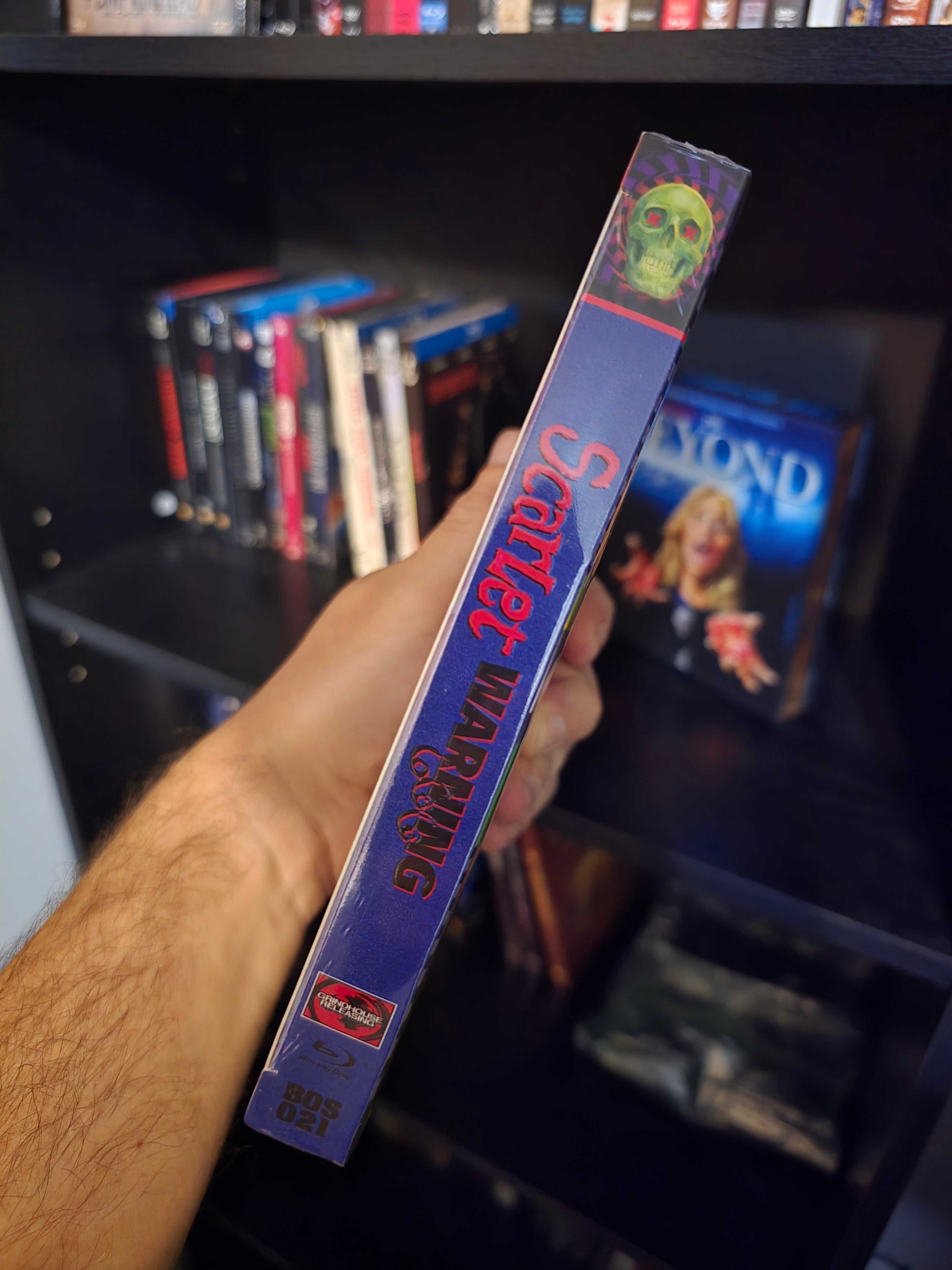 PALMER ROCKEY'S SCARLET WARNING 666 [3-DISC LIMITED EDITION] (GRINDHOUSE RELEASING) (BLU-RAY/CD w/SLIPCOVER)