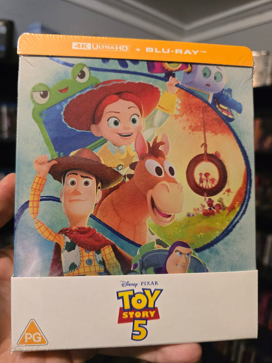 TOY STORY 5 [LIMITED EDITION STEELBOOK] (DISNEY) (4K UHD+BLU-RAY REGION B) (UK IMPORT)