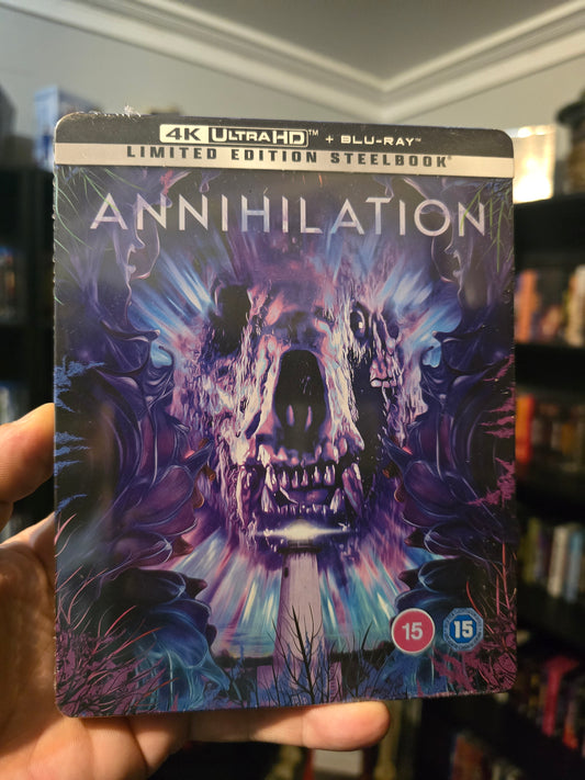 ANNIHILATION [LIMITED EDITION STEELBOOK] (PARAMOUNT) (4K UHD+BLU-RAY REGION B) (UK IMPORT)