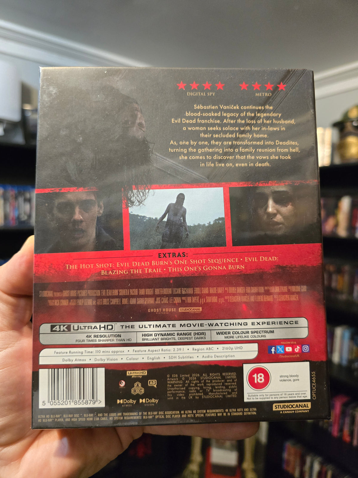 EVIL DEAD BURN [ULTIMATE COLLECTOR'S EDITION] (STUDIO CANAL) (4K UHD) (UK IMPORT)