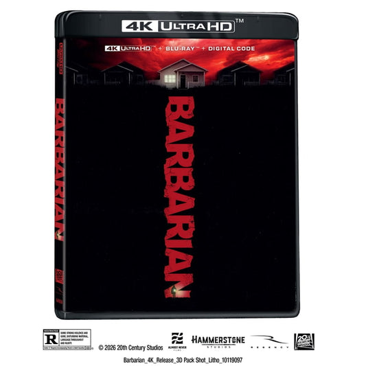 BARBARIAN - 4K UHD + BLU-RAY