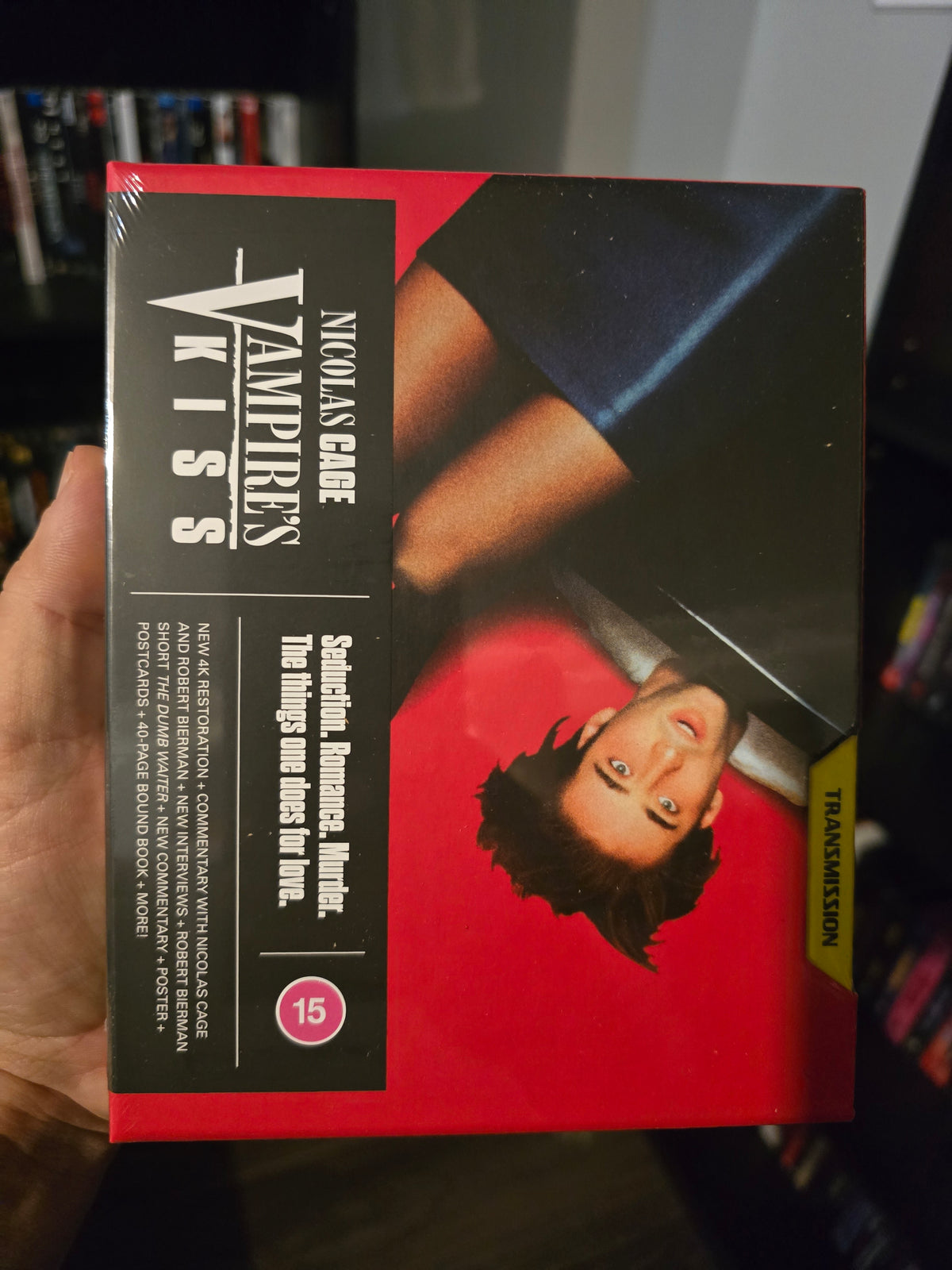 VAMPIRE'S KISS (TRANSMISSION) (4K UHD+BLU-RAY REGION B) (UK IMPORT)