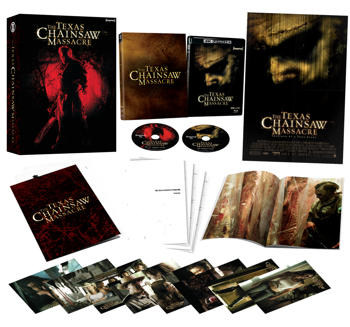 The Texas Chainsaw Massacre (2003) – Imprint Limited Edition Lenticular Hardbox 4K UHD + Blu-ray