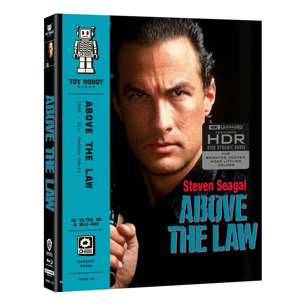 ABOVE THE LAW (TOY ROBOT) (4K UHD+BLU-RAY w/SLIPCOVER)