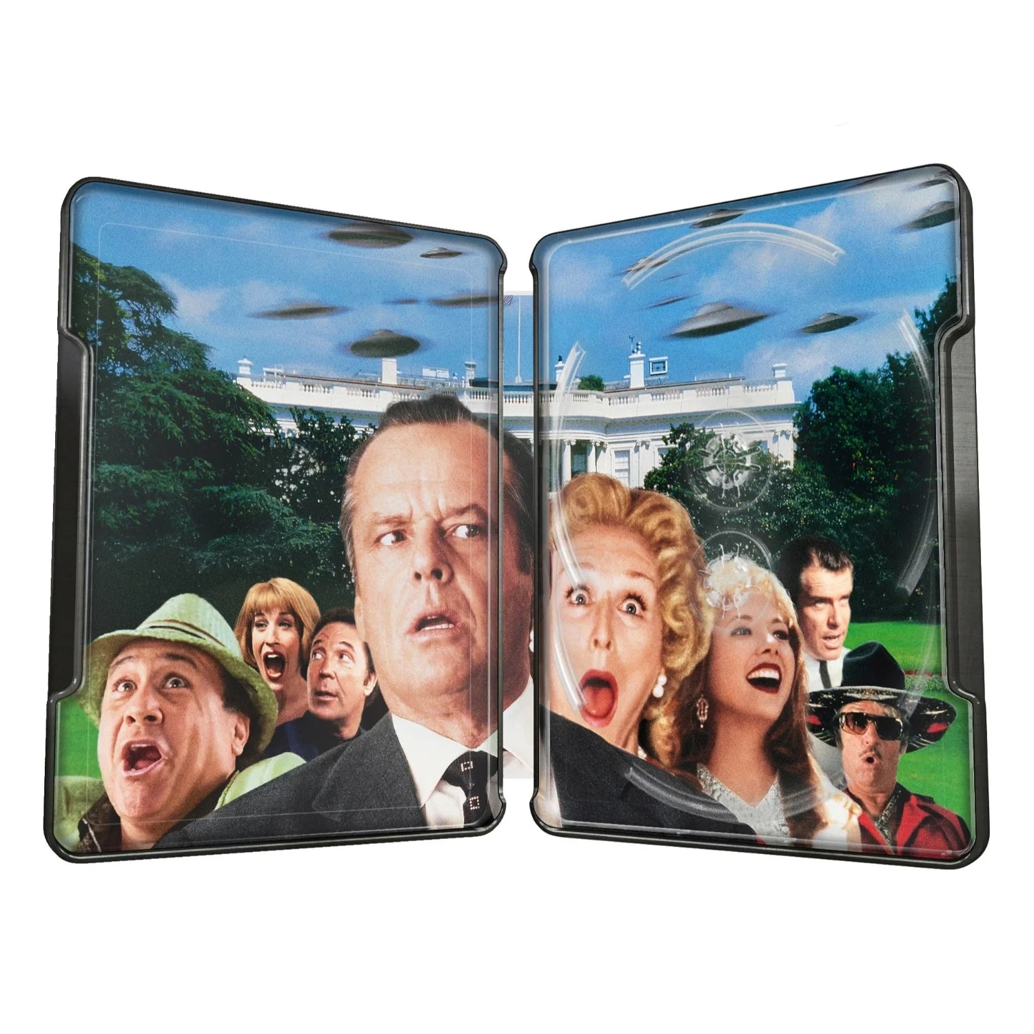 MARS ATTACKS! [LIMITED COLLECTOR'S EDITION STEELBOOK] (WARNER BROTHERS) (4K UHD+BLU-RAY) (UK REGION FREE/REGION B)