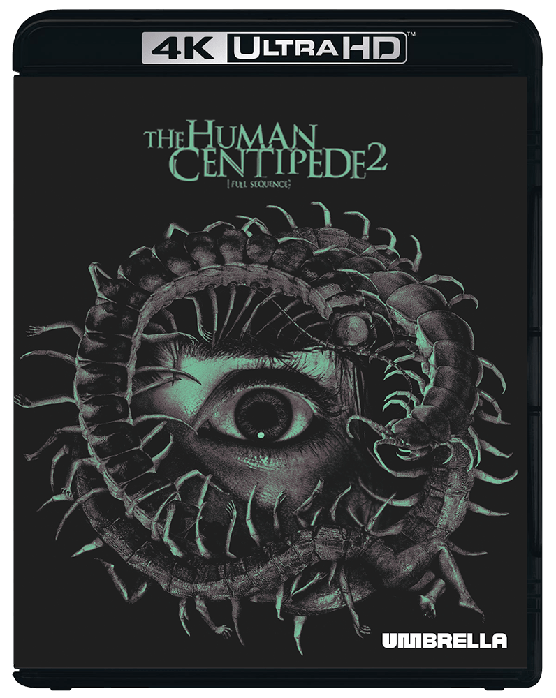 The Human Centipede Trilogy – Umbrella Entertainment Collector's Edition 4K UHD + Blu-ray Box Set