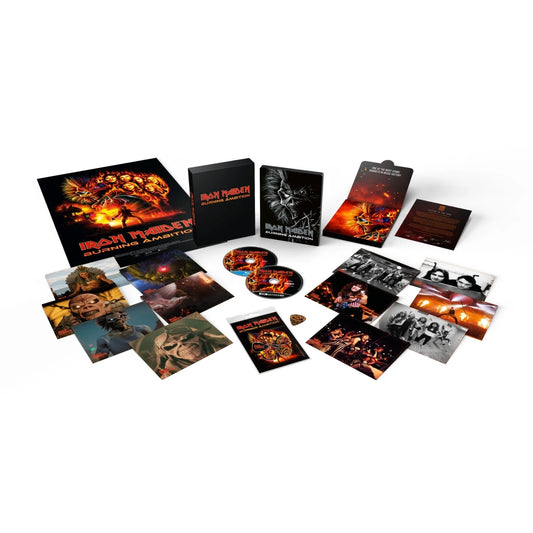 IRON MAIDEN: BURNING AMBITION [SPECIAL EDITION STEELBOOK] (UNIVERSAL PICTURES) (4K UHD+BLU-RAY REGION B) (UK IMPORT)