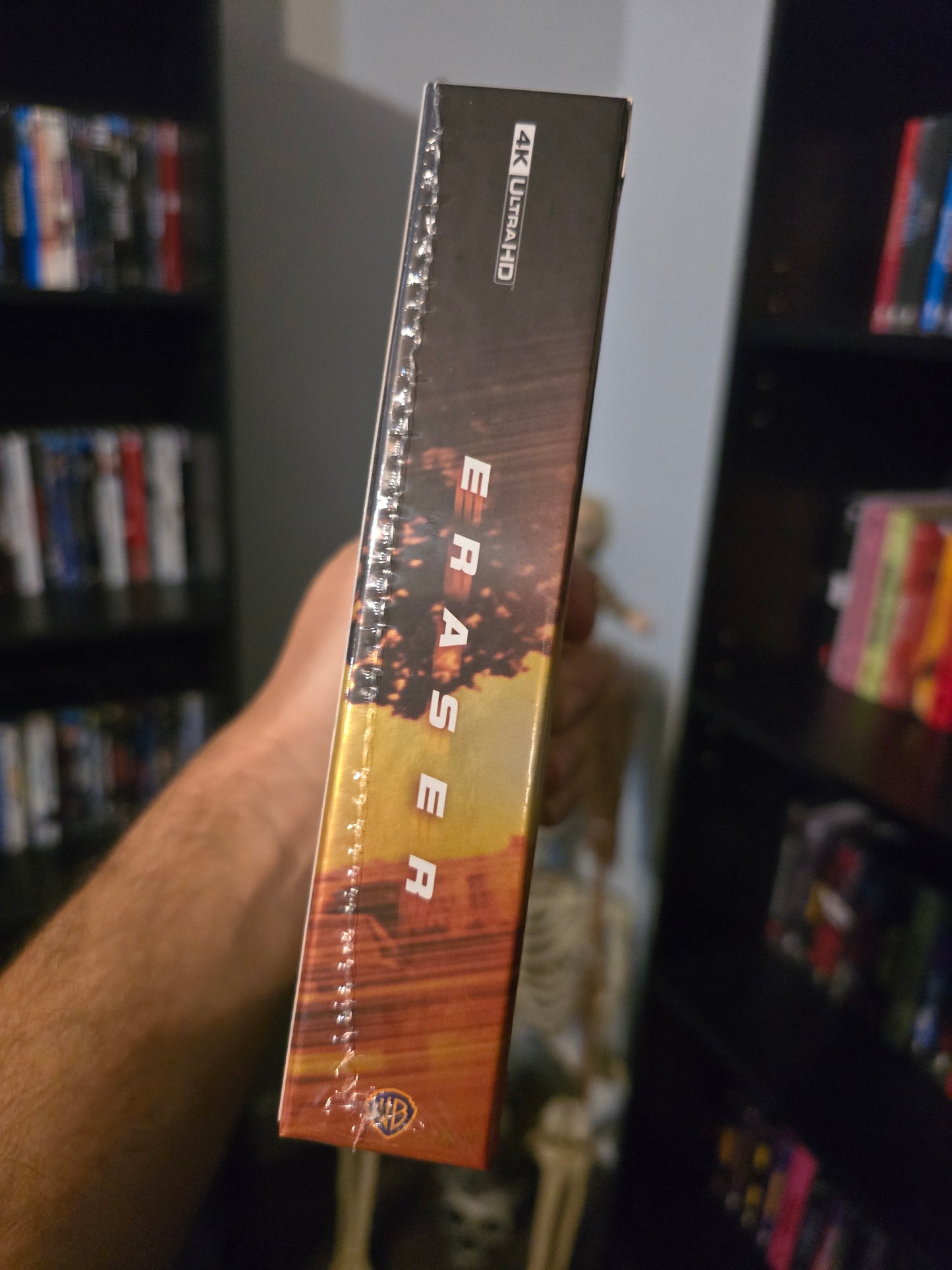 ERASER [LIMITED COLLECTOR'S EDTION STEELBOOK] (WARNER BROTHERS) (4K UHD+BLU-RAY REGION B) (UK IMPORT)