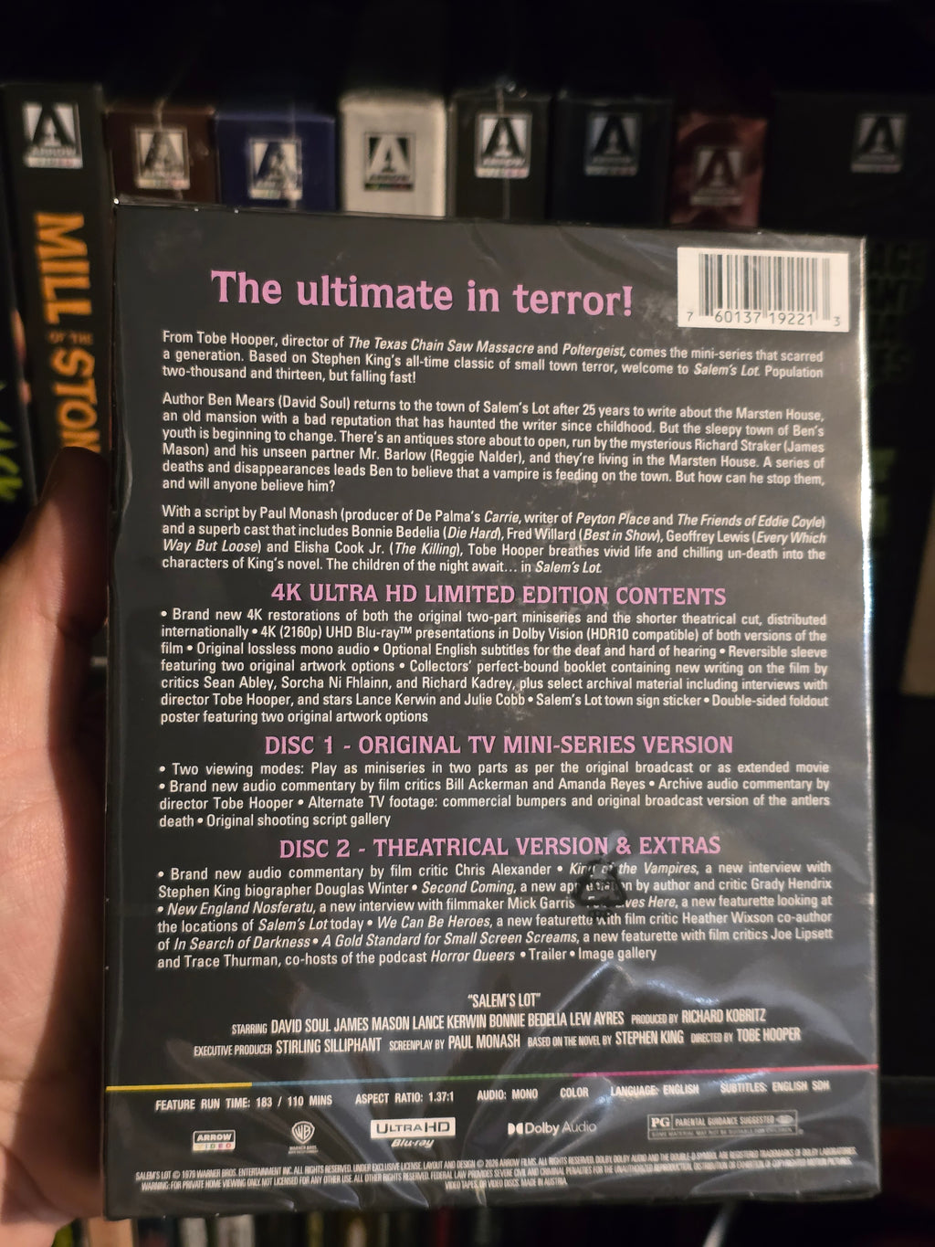 Salem's Lot [Limited Edition] (Arrow Video) (4K UHD)
