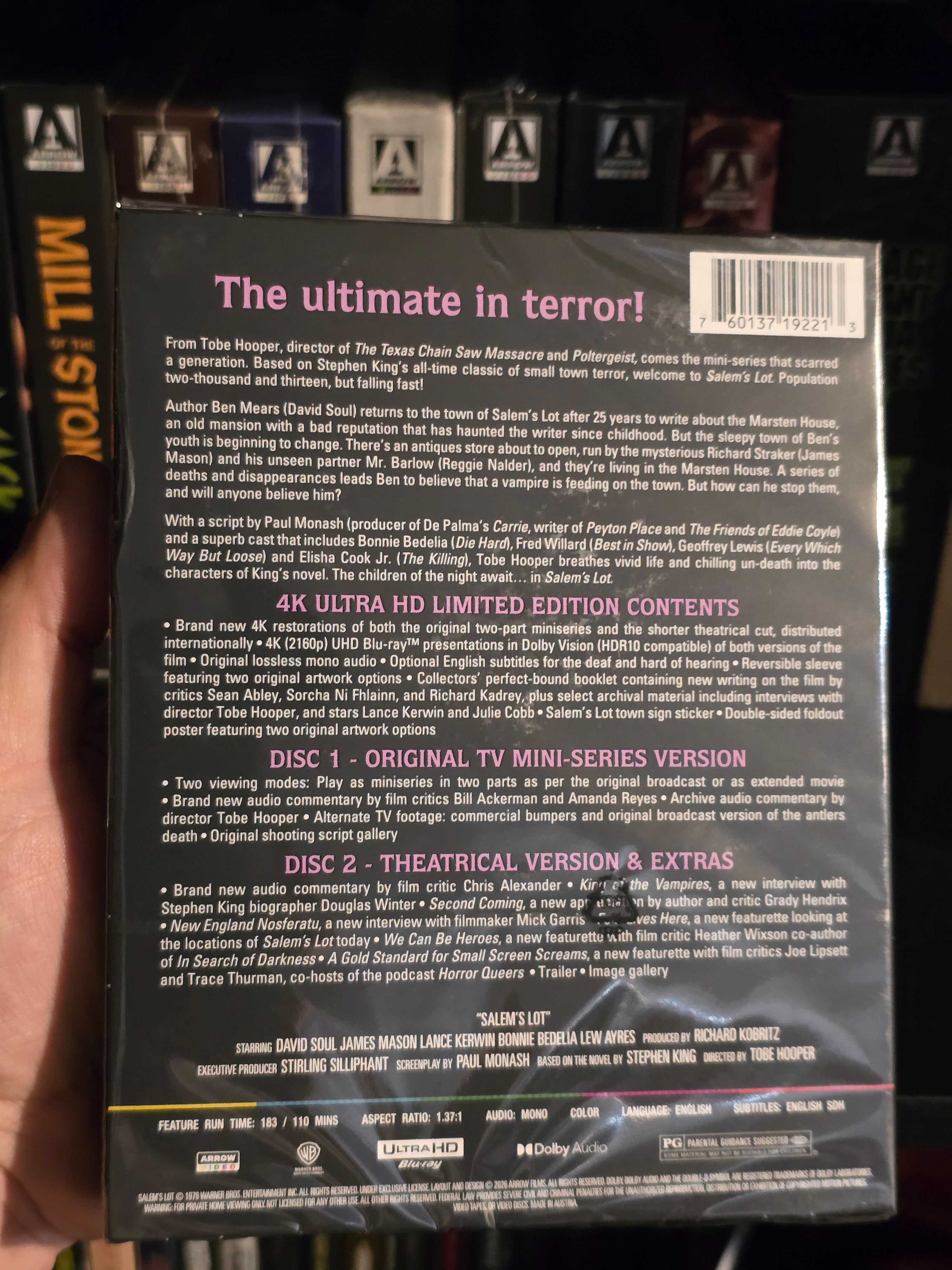 Salem's Lot [Limited Edition] (Arrow Video) (4K UHD)