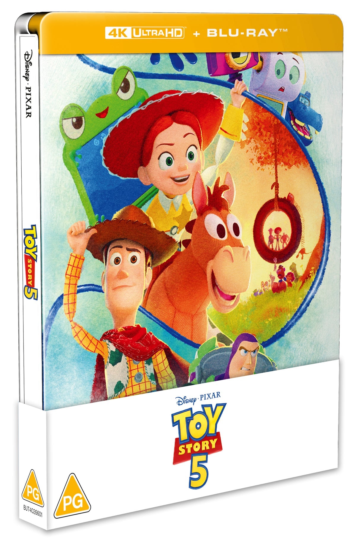 TOY STORY 5 [LIMITED EDITION STEELBOOK] (DISNEY) (4K UHD+BLU-RAY REGION B) (UK IMPORT)