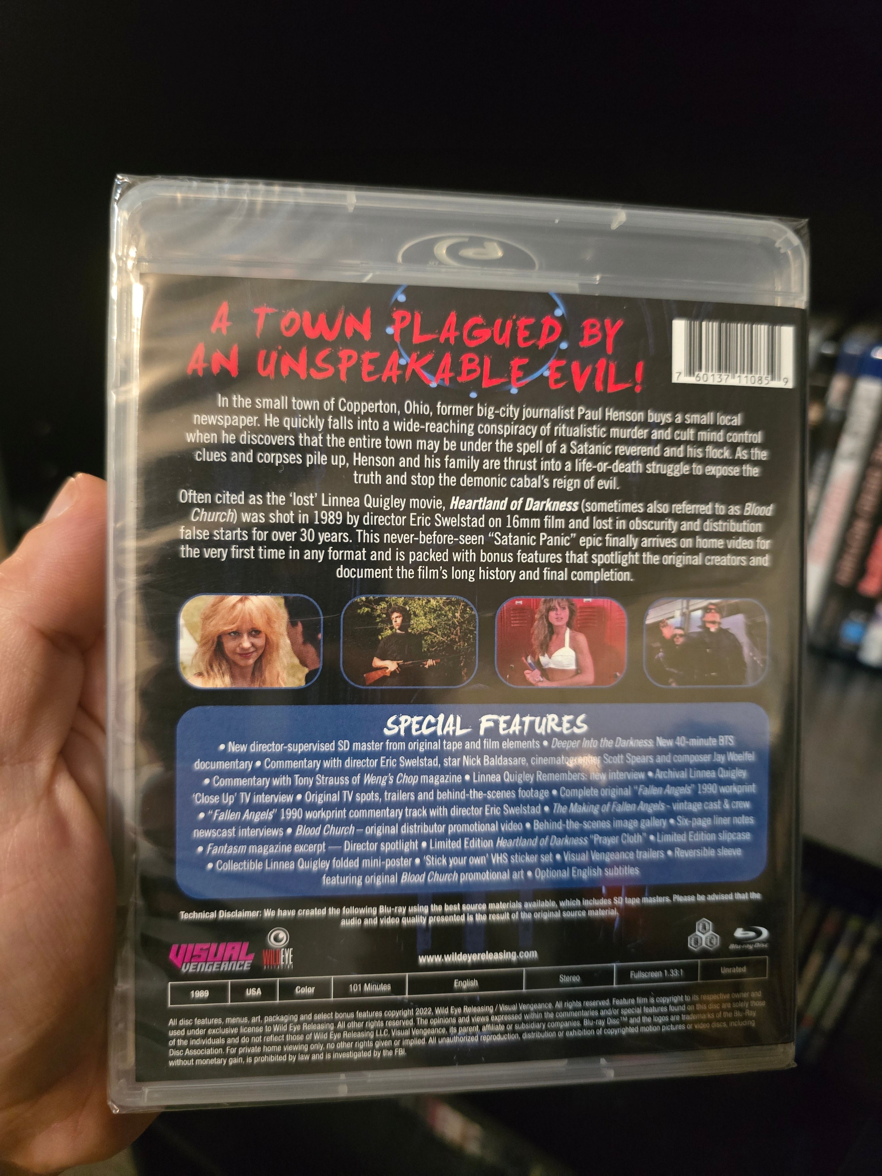 Heartland of Darkness [Standard] (Visual Vengeance) (Blu-ray)