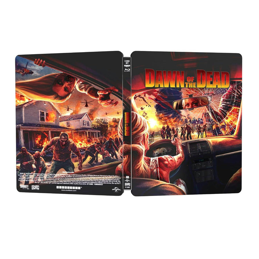 DAWN OF THE DEAD [LIMITED EDITION STEELBOOK] (SCREAM FACTORY) (4K UHD+BLU-RAY)