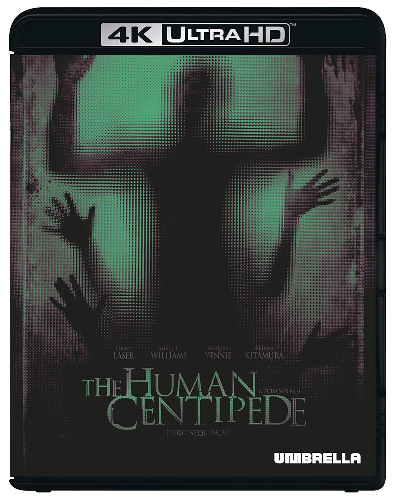 The Human Centipede Trilogy – Umbrella Entertainment Collector's Edition 4K UHD + Blu-ray Box Set