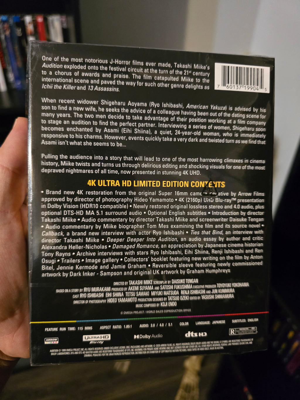 Audition [Limited Edition] (Arrow Video) (4K UHD)