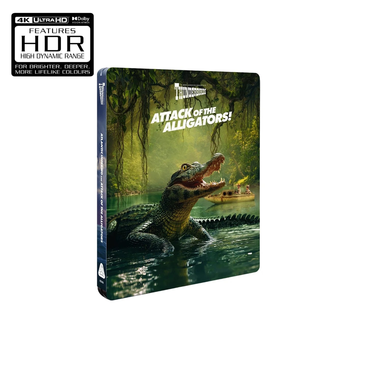 THUNDERBIRDS: ATLANTIC INFERNO/ATTACK OF THE ALLIGATORS [LIMITED COLLECTOR'S EDITION STEELBOOK] (ANDERSON ENTERTAINMENT) (4K UHD) (UK IMPORT)