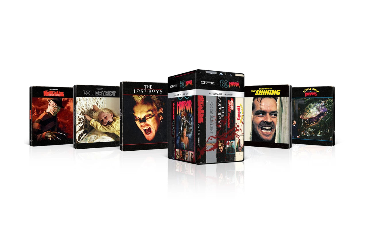 80s HORROR [LIMITED EDITION STEELBOOK LIBRARY CASE] (WARNER BROTHERS) (4K UHD) (UK IMPORT)