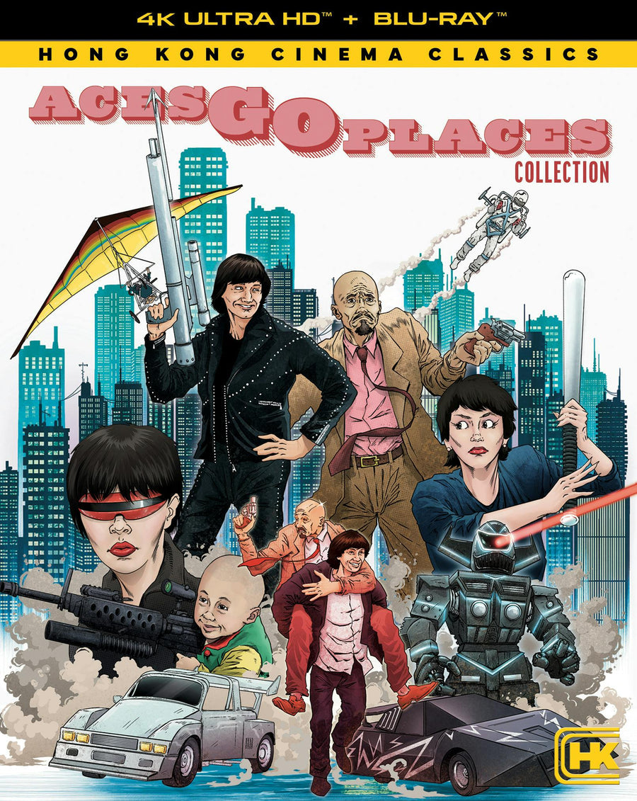 ACES GO PLACES COLLECTION [HK CINEMA CLASSICS] (SHOUT FACTORY) (4K UHD+BLU-RAY)