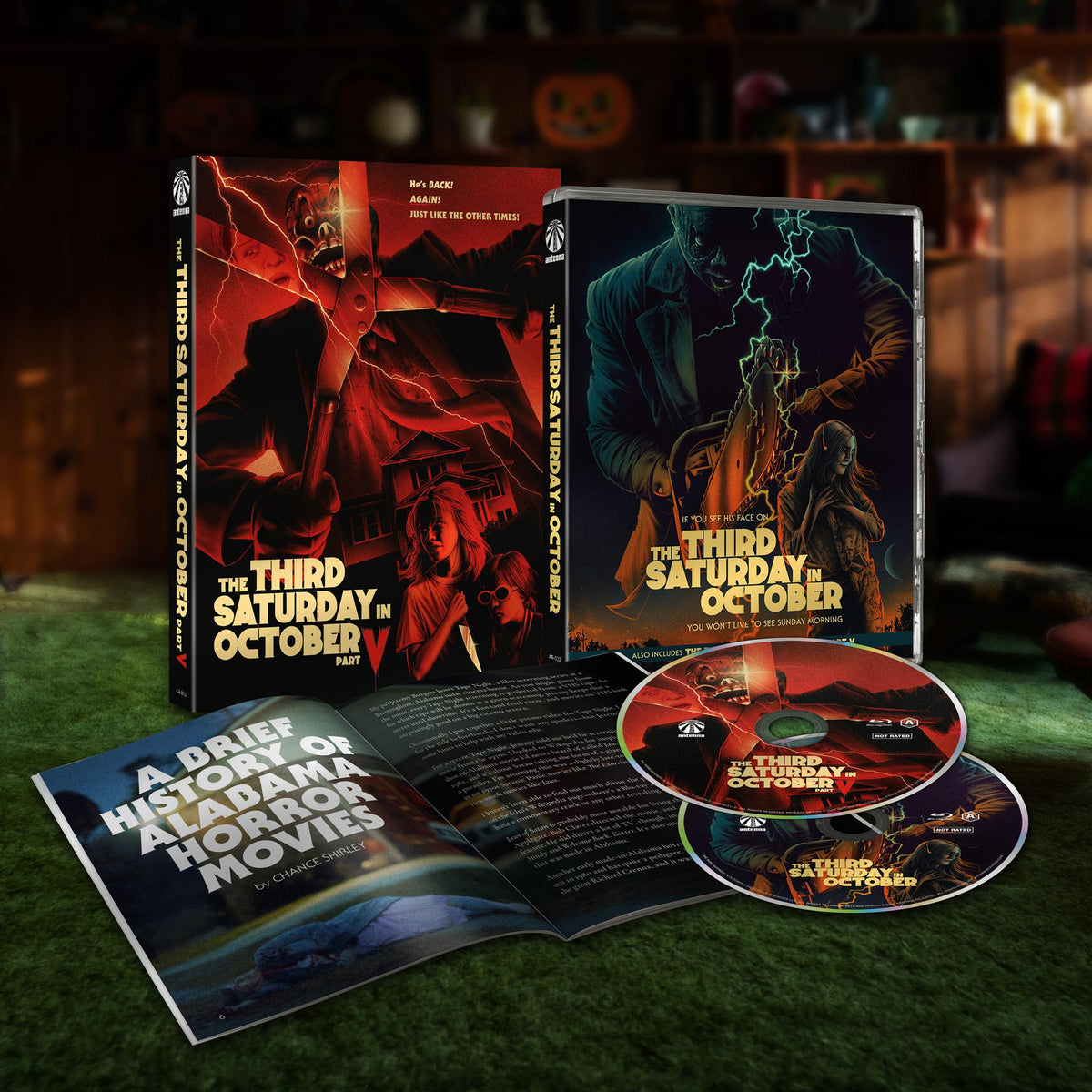 The Third Saturday in October Double Feature – Antenna Releasing Limited Edition Slipcover Blu-ray