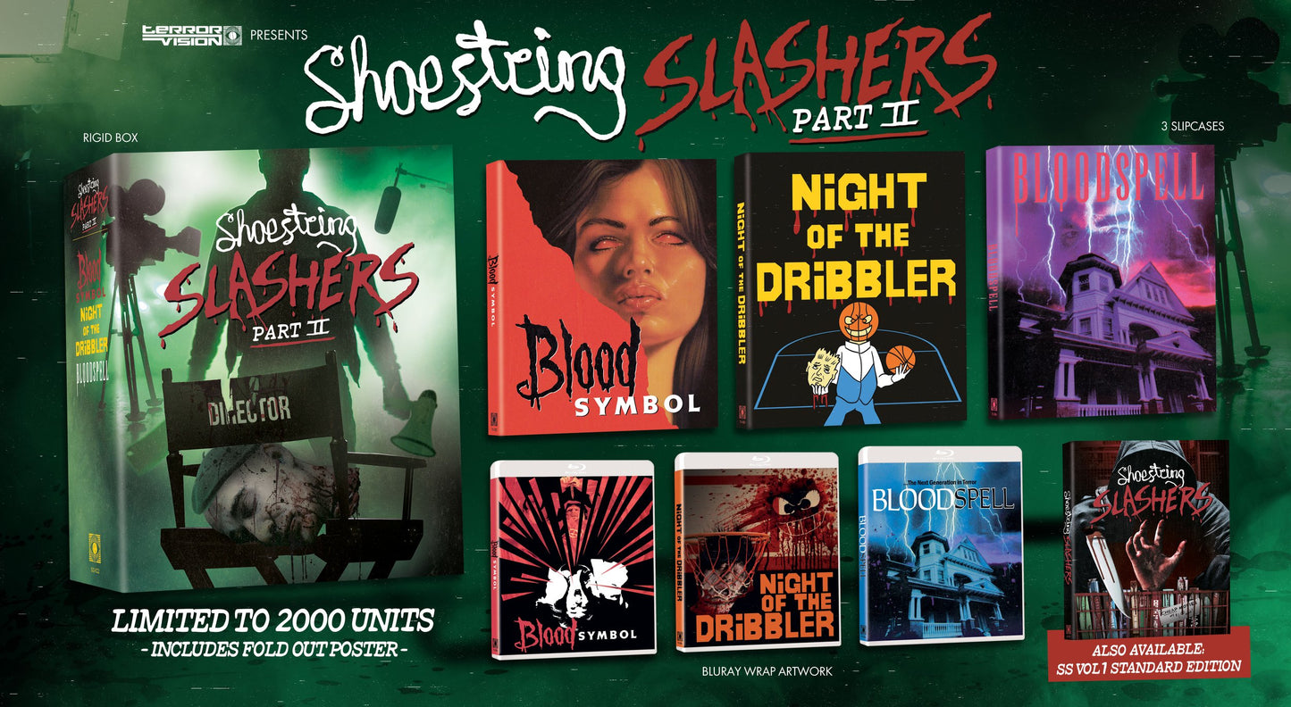 SHOESTRING SLASHERS PART II [LIMITED EDITION BOX SET] (TERROR VISION) (BLU-RAY w/SLIPCOVER)