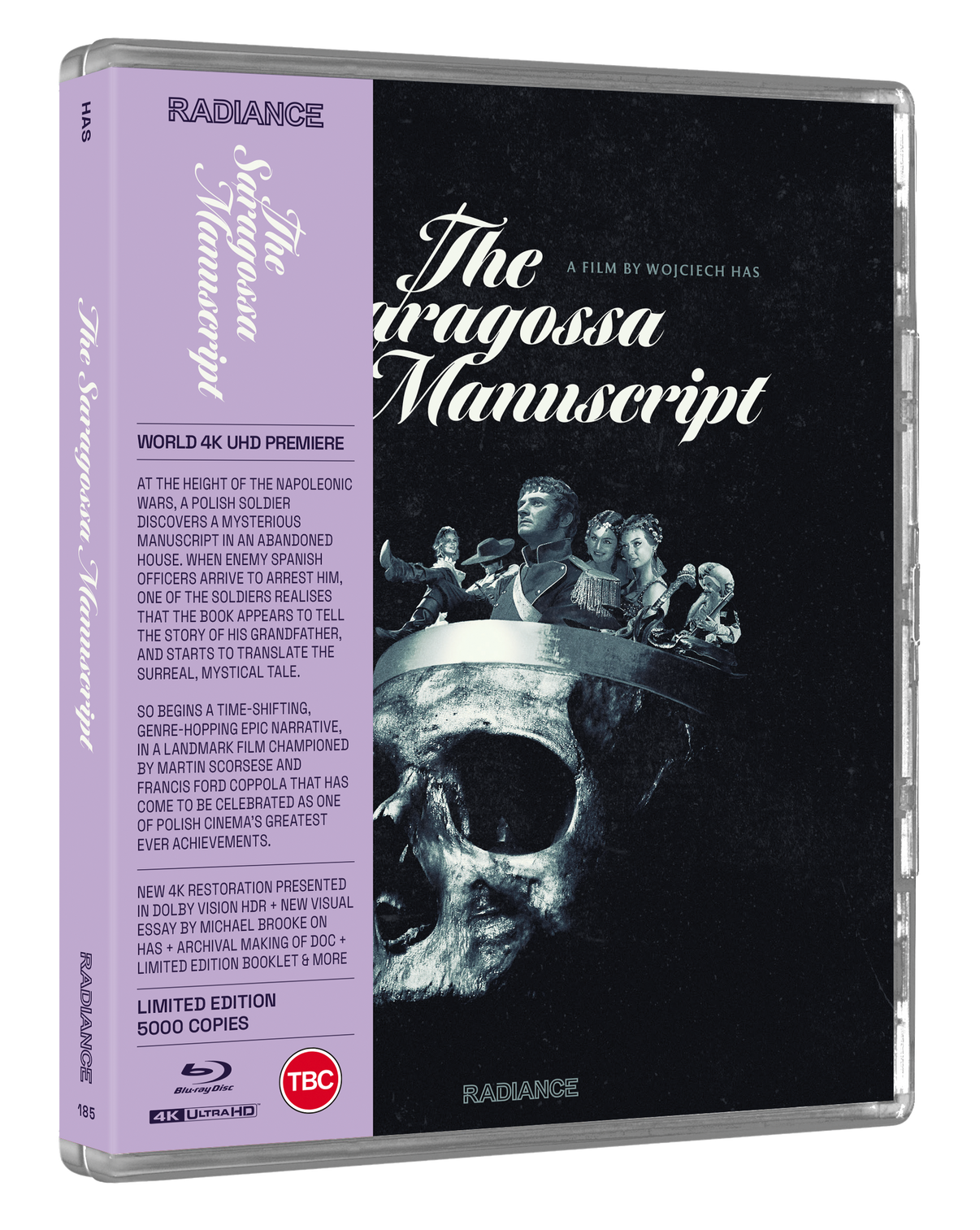 THE SARAGOSSA MANUSCRIPT [LIMITED EDITION] (RADIANCE FILMS) (4K UHD+BLU-RAY REGION B) (UK IMPORT)