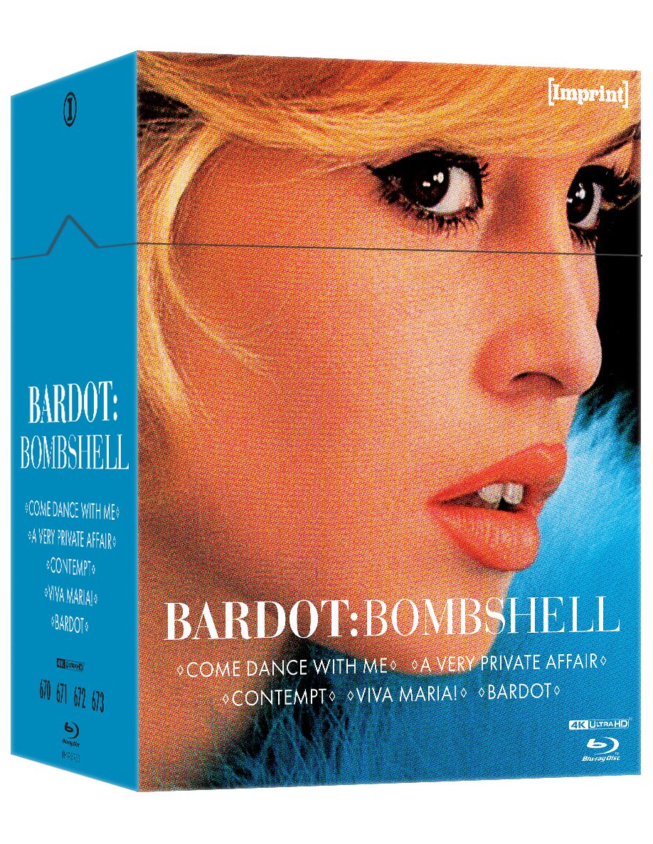 Bardot: Bombshell (1959–2025) – Imprint Limited Edition 4K UHD + Blu-ray Hardbox
