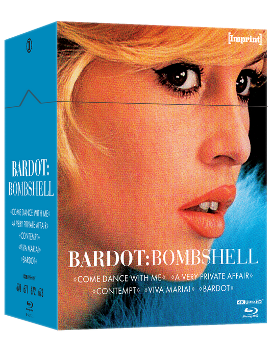 Bardot: Bombshell (1959–2025) – Imprint Limited Edition 4K UHD + Blu-ray Hardbox