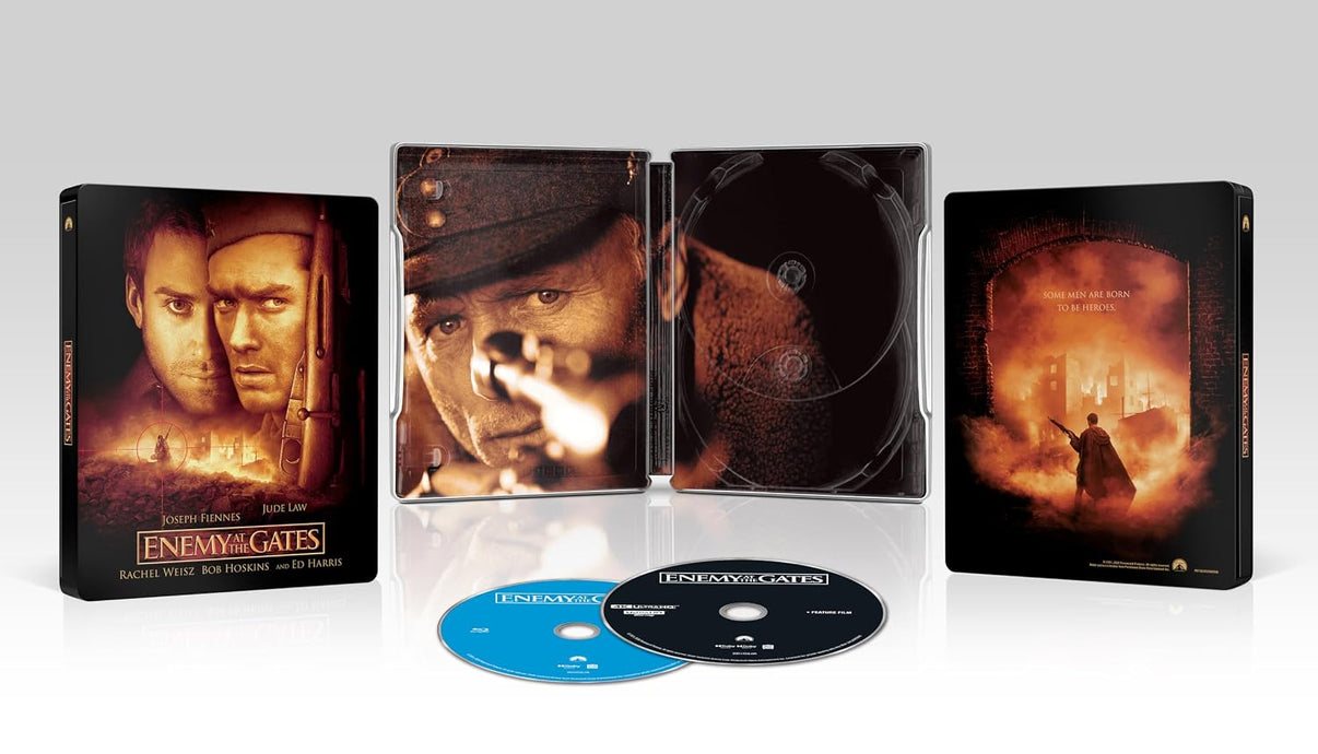 ENEMY AT THE GATES [25TH ANNIVERSARY LIMITED EDITION STEELBOOK] (PARAMOUNT) (4K UHD+ BLU-RAY)