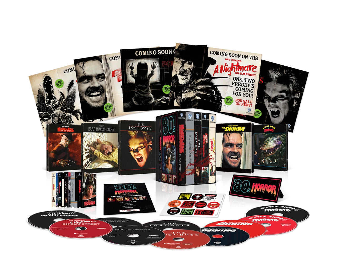 80s HORROR [LIMITED EDITION STEELBOOK LIBRARY CASE] (WARNER BROTHERS) (4K UHD) (UK IMPORT)
