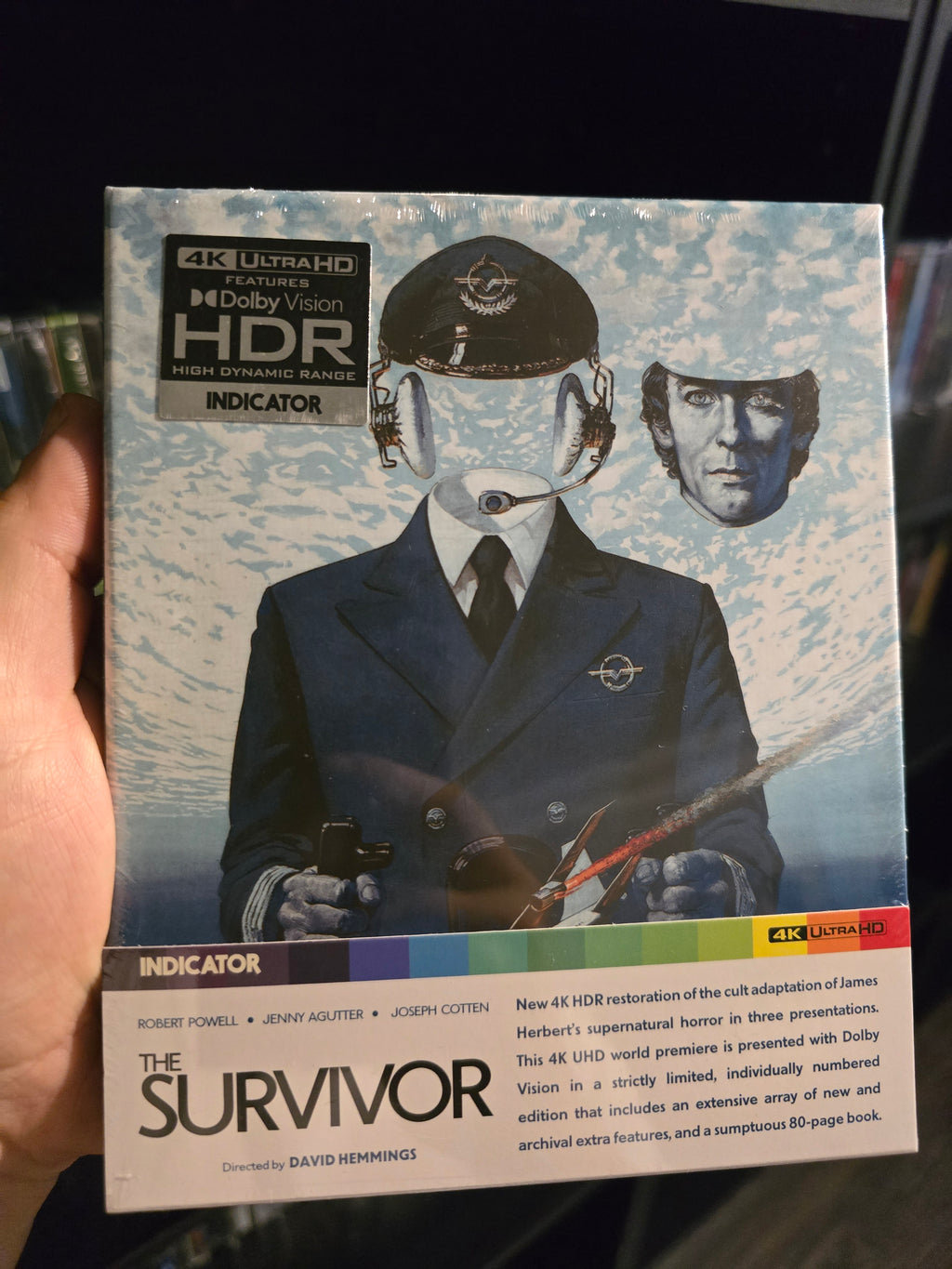 THE SURVIVOR [LIMITED EDITION] (INDICATOR) (4K UHD w/SLIPCASE)