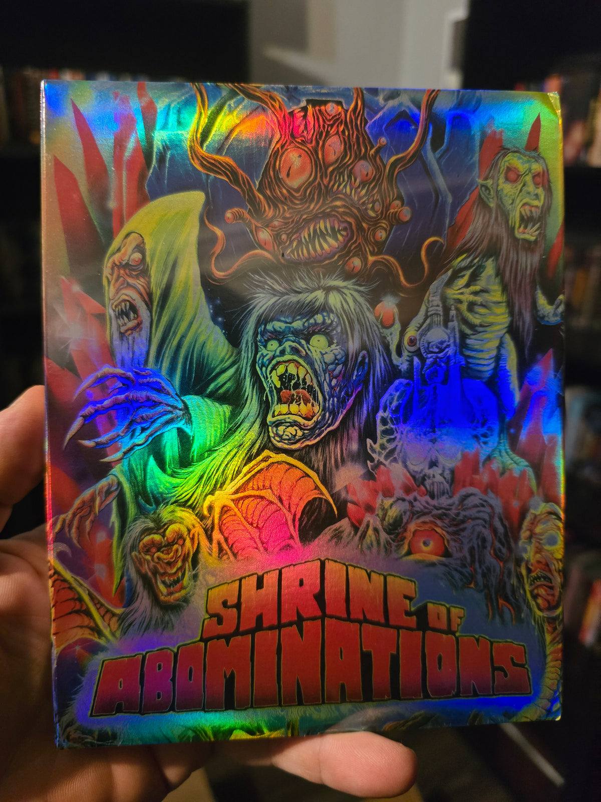 SHRINE OF ABOMINATIONS [LIMITED EDITION HOLOGRAPHIC O-CARD] (BIT BOT) (BLU-RAY w/SLIPCOVER)