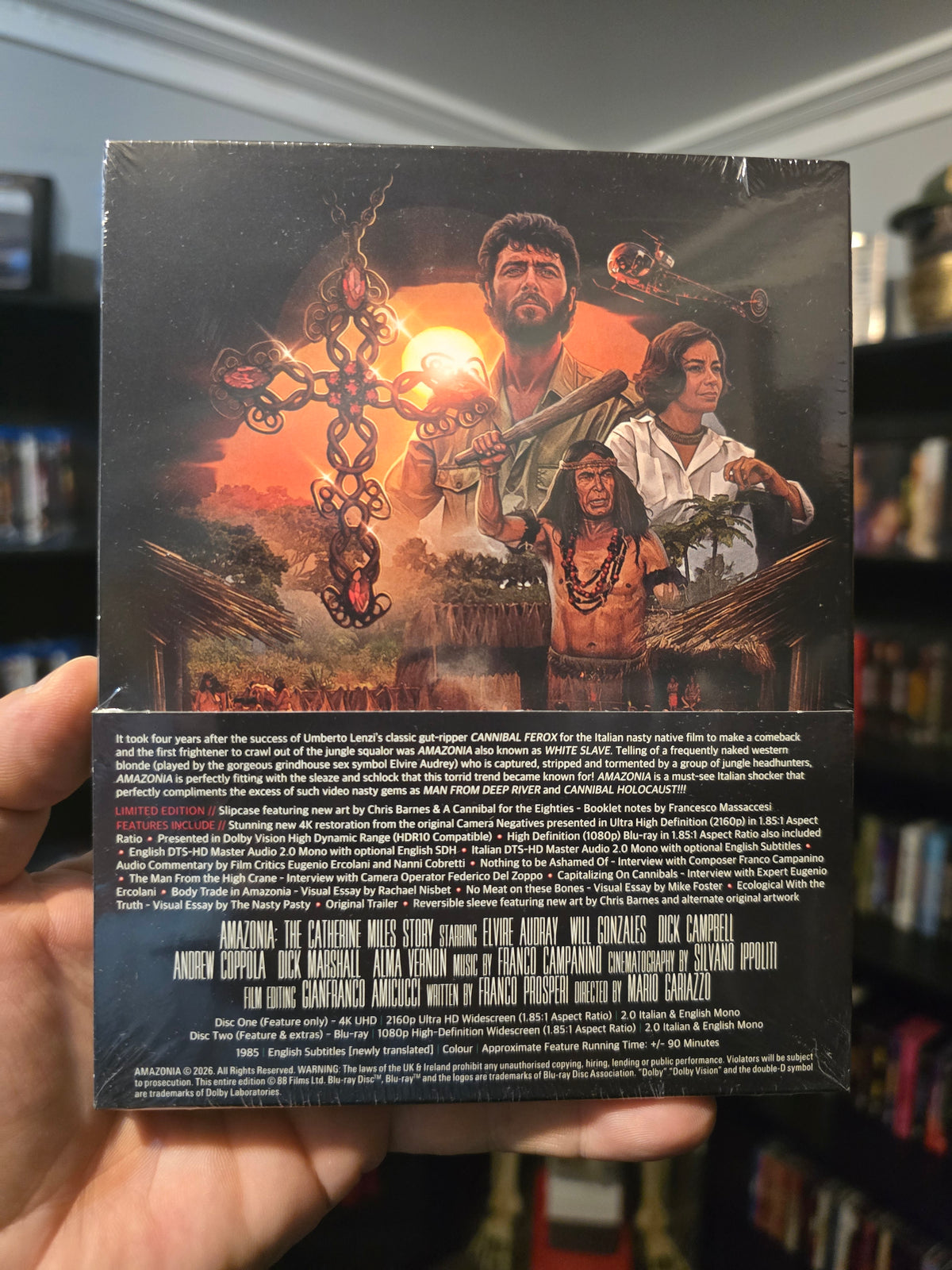AMAZONIA: THE CATHERINE MILES STORY (88 FILMS) (4K UHD w/SLIPCOVER) (UK IMPORT)