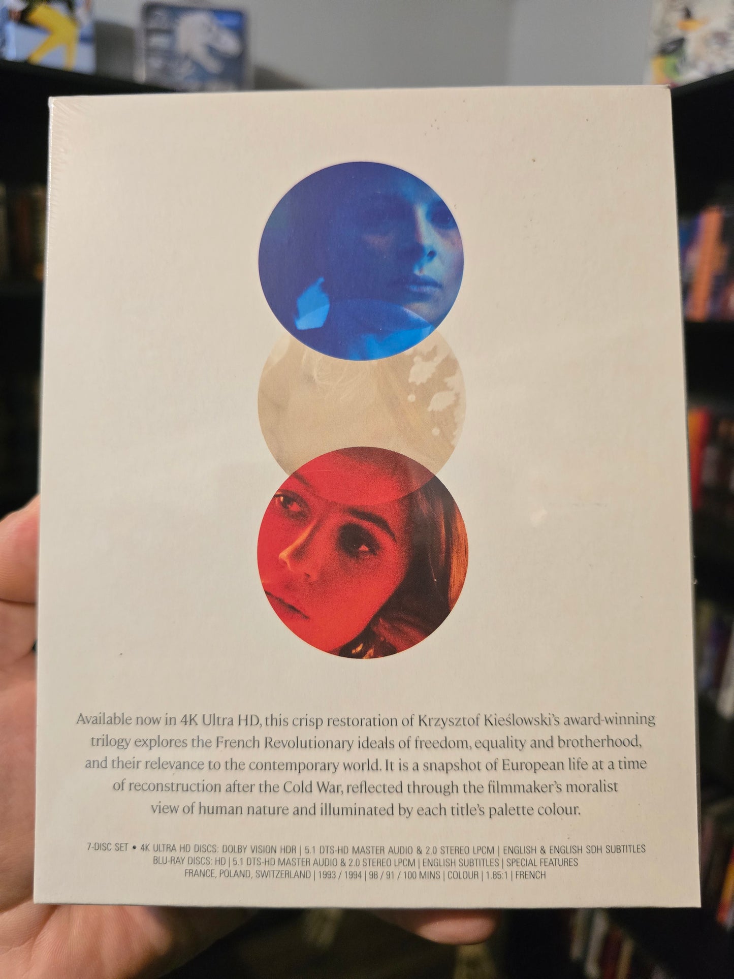 THREE COLOURS TRILOGY (A CURZON COLLECTION) (4K UHD) (UK IMPORT)