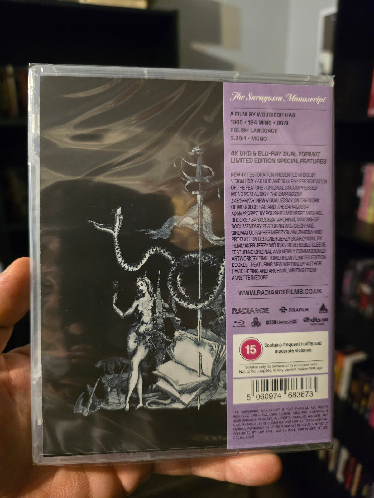 THE SARAGOSSA MANUSCRIPT - RADIANCE LIMITED EDITION 4K UHD+BLU-RAY