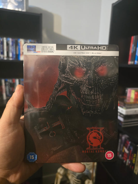 MORTAL KOMBAT II [LIMITED EDITION STEELBOOK] (WARNER BROTHERS) (4K UHD+BLU-RAY REGION B) (UK IMPORT)