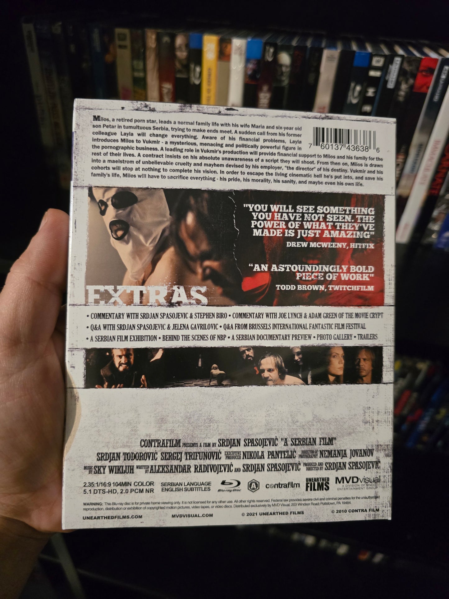 A Serbian Film (Unearthed Films) (Blu-ray w/ Slipcover)