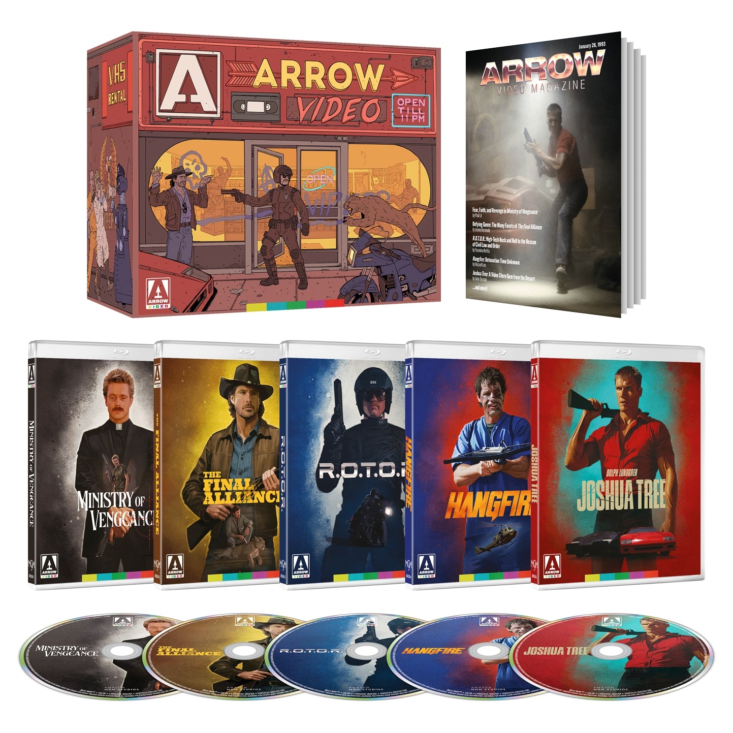 ENTER THE VIDEO STORE: VIDEO VENGEANCE [LIMITED EDITION BLU-RAY COLLECTION] (ARROW VIDEO) (BLU-RAY)