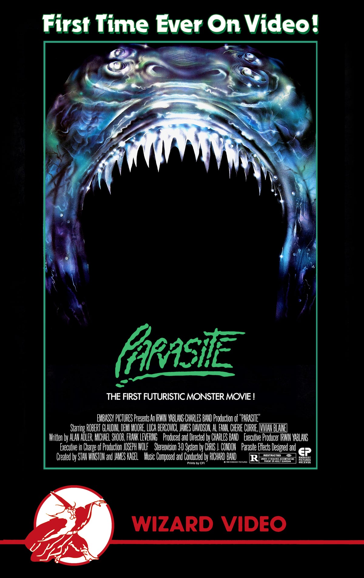 Parasite (1982) – Full Moon Features VSD Limited Edition VHS