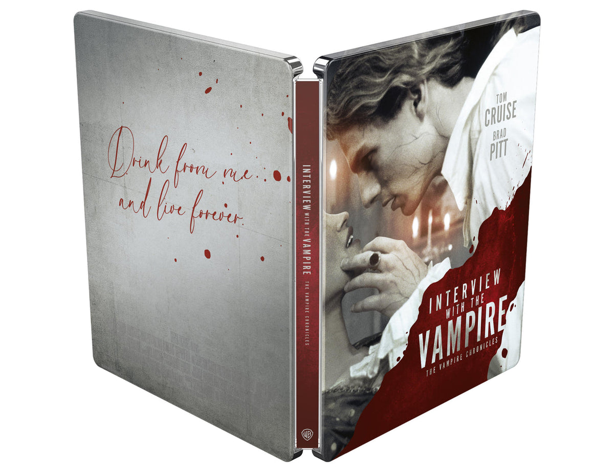 INTERVIEW WITH THE VAMPIRE [UK LIMITED EDITION STEELBOOK] (WARNER/4K UHD/REGION FREE)