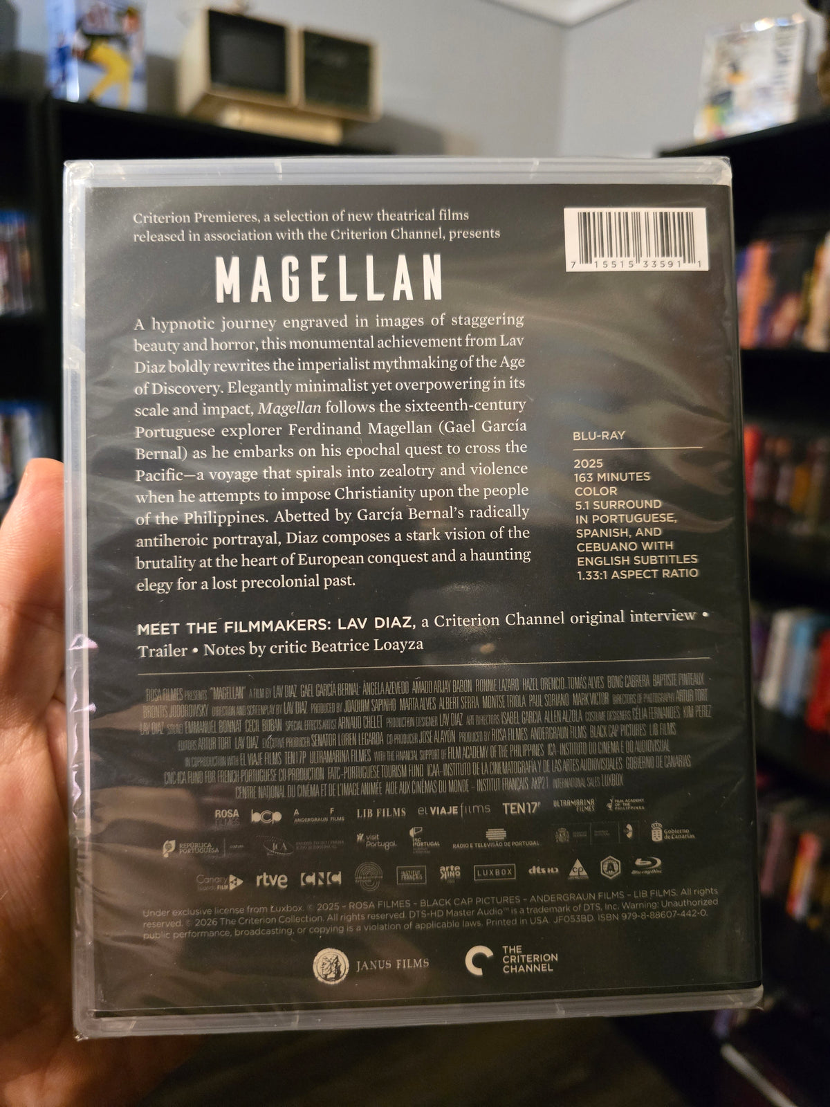 Magellan - Criterion Premieres Blu-ray
