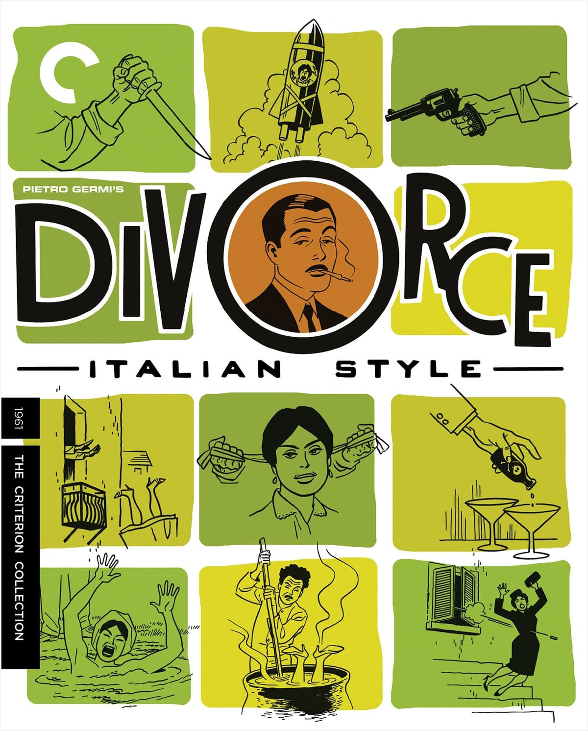 DIVORCE ITALIAN STYLE - CRITERION #286 4K UHD + BLU-RAY