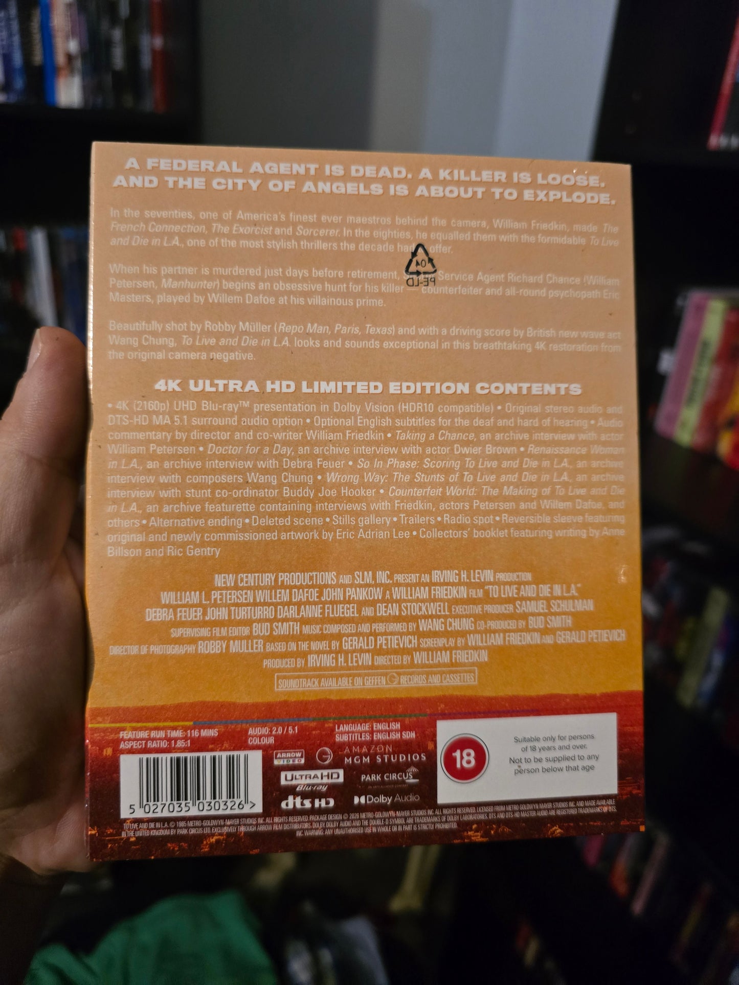 TO LIVE AND DIE IN L.A. [LIMITED EDITION] (ARROW VIDEO) (4K UHD) (UK IMPORT)